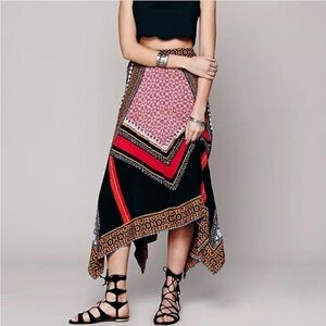 free people traveler maxi skirt